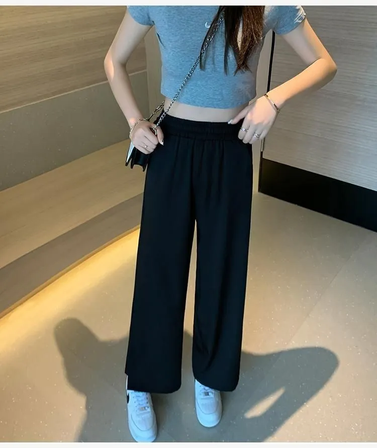 Soft Comfort Women Pants 2021 New High Waist Casual Summer Slacks