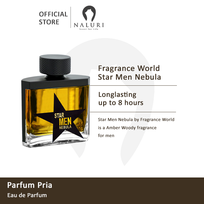 Parfum EDP For Men 100ml Fragrance World Star Men Nebula | Lazada