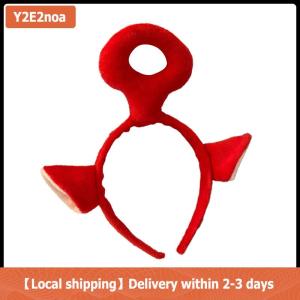 【Local shipping】 1PCs Teletubbies Headband Anime Cartoon Hairband Cute Three-dimensional Hairpin Woman Face Makeup Hairband Hair Accessories
