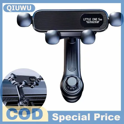 QIUWU Xe Người Giữ Điện Thoại 360 Xoay Không Khí Vent Phổ Điện Thoại Di Động Chủ Trong Xe Hỗ Trợ Cho 4.7-7Inch Điện Thoại Xe Đứng