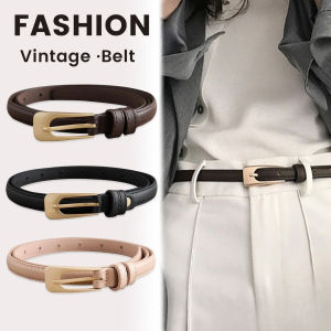 Belt Women’s Belt Vintage Fashion Women Ladys Belts Metal Buckle Decorative Belt for Jeans & Dress