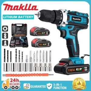 Makita Cordless Drill with Hammer Function – Powerful 13mm Brushless Motor for Tough Jobs