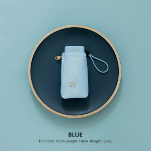 Cute Mini Umbrella Rain Women UV Protection Portable Pocket Sun Umbrellas Girls Windproof Travel Six Folding Umbrella Parasol