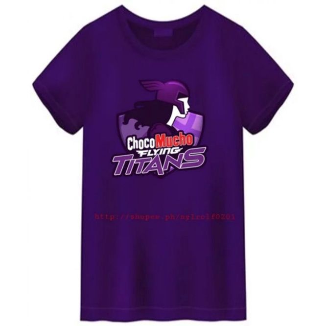 FREE CUSTOMIZE OF NAME AND NUMBER Choco Mucho Flying Titans - T - Shirt(7 Players)