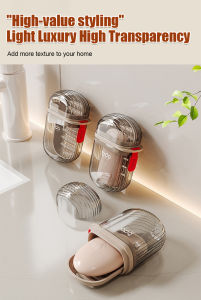 Travel Portable Soap Box for Travelers  Home Use  Business Trips  and Students - Non-slip  Convenient  and Compact