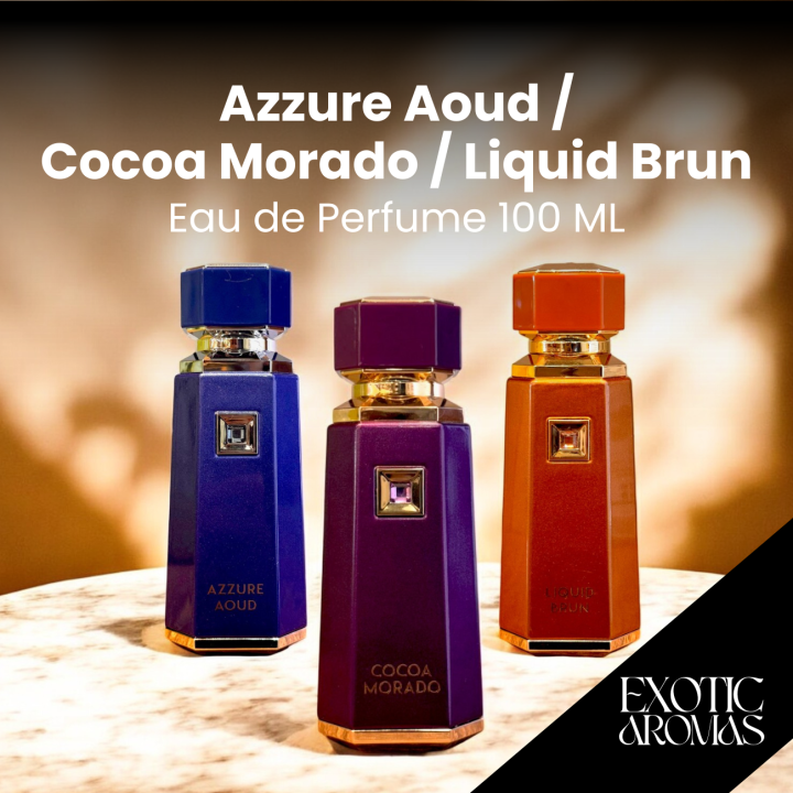 French Avenue Azzure Aoud / Cocoa Morado / Liquid Brun EDP 100ML