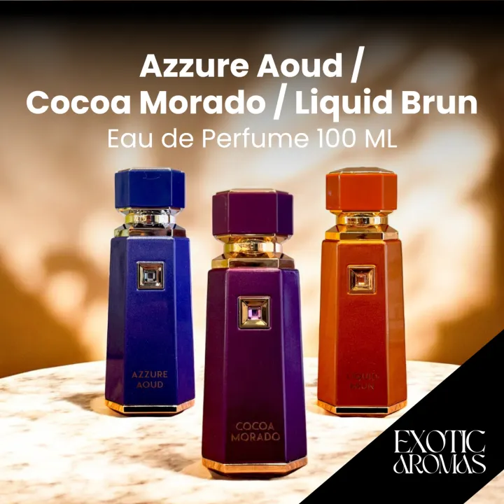 French Avenue Azzure Aoud / Cocoa Morado / Liquid Brun EDP 100ML
