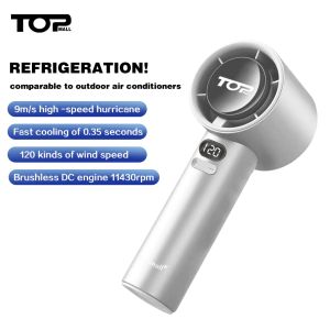 XIAOMI Portable Turbine Hurricane Fan - 9m/s Powerful Wind Speed 0.35 Seconds Instant Cooling 120 Stages of Wind Speed fan