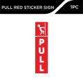 DSign Push Pull Door Sticker Signage l Door Sign l Vinyl Sticker l Guide Signs l Facility Signs. 