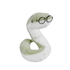 BLESSFUL Wrap Around Arm Year of The Snake Plush Toy Plush Little Snake Snake Stuffed Plush Doll Ornaments Soft Snake Animal Doll Children Gift