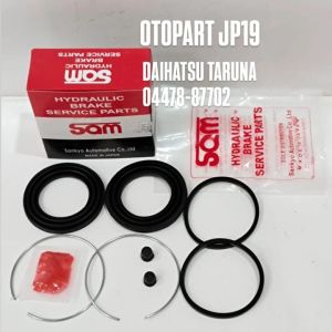 CALIPER KIT SAM TARUNA KARET SEAL KIT REM CAKRAM DEPAN DAIHATSU TARUNA 04479-87702