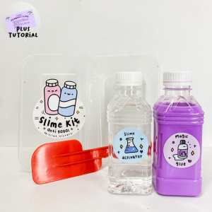 (BUAT SLIME SENDIRI TANPA RIBET) SLIME KIT BY SLIME BINTARO || SLIME KIT TERMURAH || SLIME KIT TERLENGKAP