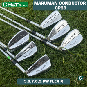Bộ gậy golf sắt nam maruman conductor 8P88 6 cây 56789Pw Flex R