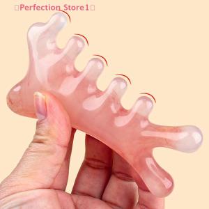 【Special price】🎀Perfection Store1🎀 หวีพลาสติกสำหรับนวดเส้นผมแบบกว้างห้าชั้นเพื่อการบำบัดด้วยการฝังเข็มการไหลเวียนโลหิตหวีผมเรียบป้องกันไฟฟ้าสถิตย์