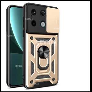 Redmi Note 13 4G Case Robot Ringstand Slide Kamera Redmi Note 13 4G