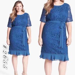 SS Fashion  Women Lace Dress Plus size