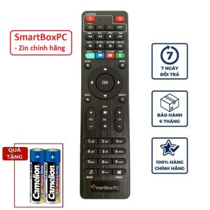 Điều khiển đầu thu SmartboxPC hàng chính hãng zin theo máy Remote android smart tv box hàng mới 100%- Tặng kèm Pin