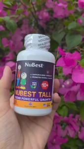 TPBVSK NuBest Tall New Look For Ages 5 to 20 - Supports Strong Bone and Teeth Development Supplements Calcium and Vitam