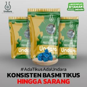[ BISA COD ] Racun Tikus GANAS AMPUH Original undara Ampuh 1 pack isi 100 gram dan 200 gram - Tikus Got tikus at