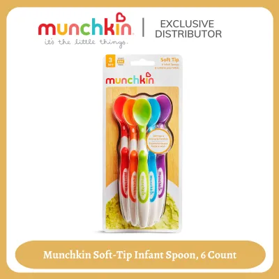 Munchkin Soft-Tip Infant Spoon 6 Count