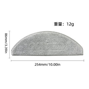 Replacement Parts Kit for iRobot j5/j5+ Combo i5 i5+ Vacuum Cleaner Main Brush Mop Cloth Side Brush HEPA Filter Small Black Brush Exact Fit Perfect for Daily Home Pet Hair Cleaning