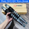 Phuộc Nice H2C Wave, Dream, Fuled Chén Inox. 