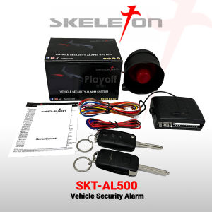 Alarm Mobil Kunci Lipat Anti Maling Merk SKELETON - SKT 500 510
