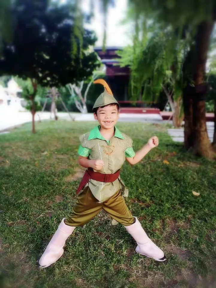 Peter Pan Carnival Kids Costume - Various Sizes