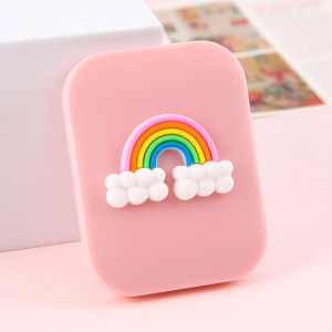 All-in-One/Creative/Portable/Lovely Cartoon Mirror With Hair Comb/Makeup/Travel