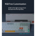 NuPhy Air96 V2 Bluetooth Wireless Keyboard Compatible With iPad Windows and Mac OS Systems Hot Swap RGB Backlit Gaming Mechanica. 