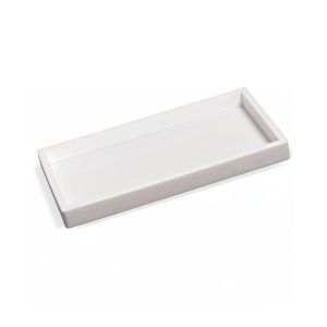 Thickened Bathroom Counter Tray Shatterproof Lightweight Silicone Storage Tray Rectangular Kitchen Sink Countertop Organize