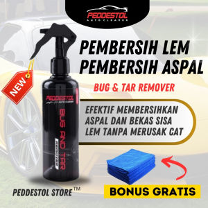bug & tar remover penghilang noda aspal dan pembersih bekas lem stiker skotlet by peddestol