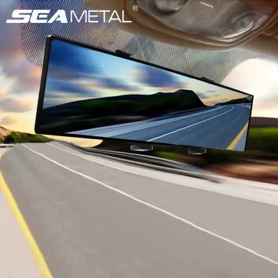 27CM Car Rear View Mirror HD Wide-angle Panoramic Reverse Back Parking Reference