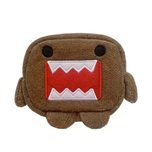 Domo Kun Plush Multi Storage Bag Makeup Organizer Pouch Kawaii Cute Coin Purse Wallet Cosmetic Bags Beauty Vanity Case2026