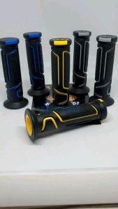 Handgrip BAD Garis Model TDR karet Empuk Tidak Licin / Sarung Gas BAB Universal Semua Motor 3 Warna Variasi