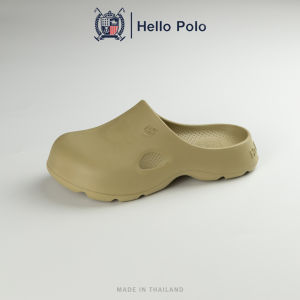 Hello Polo รองเท้าแตะแแบสวม หัวโต เขียวมัทฉะ นุ่มและเสริมความสูง กันลื่น แฟชั่น สําหรับสตรี ส่งจากไทย HP8006