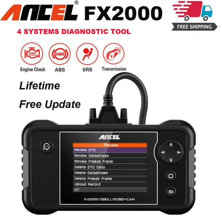 thumbnail image 2 of MUCAR OBD2 Scanner Automotive Code Reader - Engine ABS SRS Diagnostic Tool With 4-Inch Display, Free Updates 2 of 2