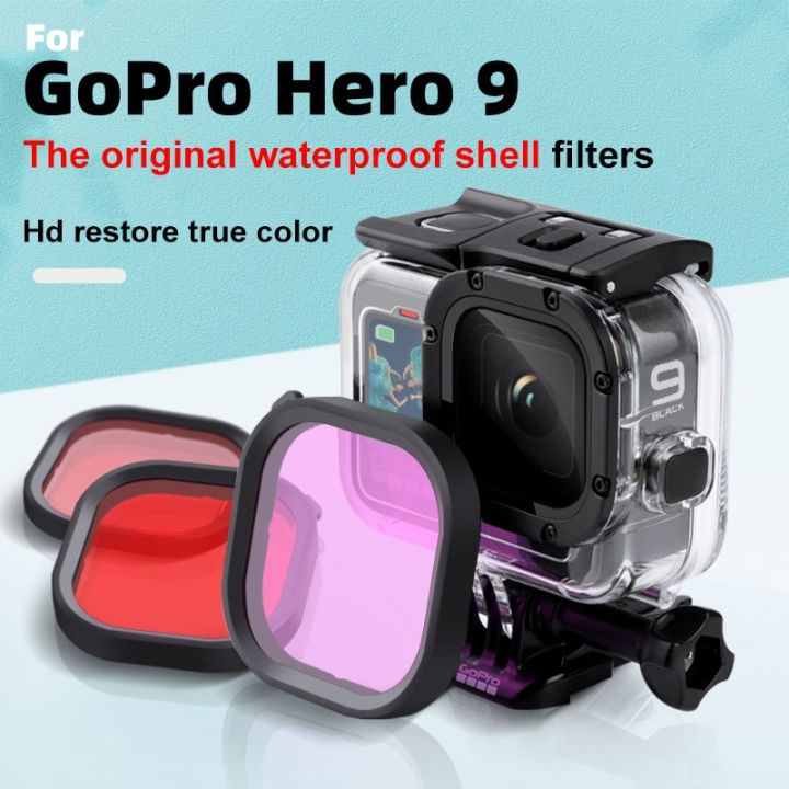 For Gopro Hero 10/9 Black Original Waterproof Housing Case Diving ...