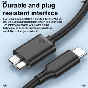 [COD] dfgje 10Gbps Type C To Micro B USB3.0 Cable HDD Cable 3A Hard Disk Drive Fast Transfer Data Cord For Laptop Phone External Disk Tablet
