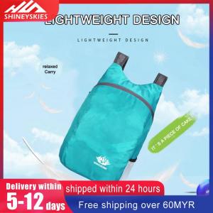 【New Arrival】 Lightweight Breathable Nylon Backpack for Camping and Trekking Survival Kit with Foldable Design