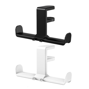 Universal Headphone Desk Mount with 360 RotationHeadsets Stand Secure Clamp On Designs Gamepad Hangers Accessories