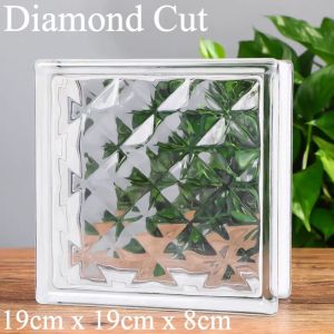 ⭐SG GREATHELP⭐ Glass Brick / Crystal Brick / Brick Wall / Wall Brick / Transparent Brick / Interior Design / Brick Divider / Entrance Divider / Kitchen Divider / Transparent Divider / Fake Wall