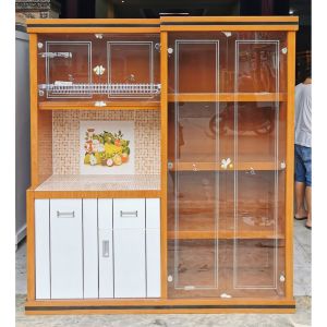 (FREE ONGKIR) Lemari Piring / Rak Sayur/ Lemari Sayur/ Rak Piring 4 PINTU