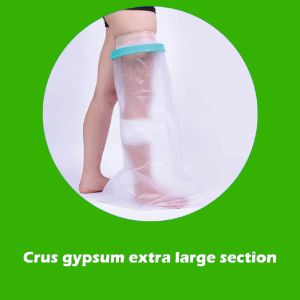 Vỏ bọc bảo vệ chân/ đầu gối chống thấm nước cách ly vết thương tiện dụng cho người lớn 65cm