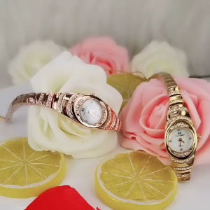[Get Free Bracelet] BS Bee Sister 1540 Hot Sale Fashion Women Watch Casual Stainless Steel Strap Quartz Waterproof Watches Ladies Elegant Diamond Rhinestone Wristwatch Gift For Women