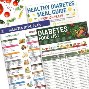 Diabetes Recipe Healthy Diet Set / Healthy Diet Guide Nutrient Balance For Home Use / Dietitian Recommended Daily Management / Adults With Diabetes