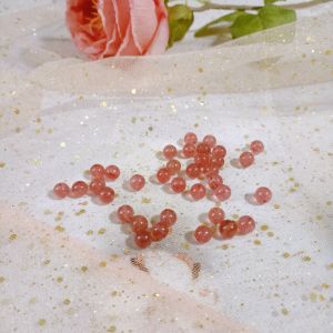 Hạt xỏ vòng thạch anh dâu (Strawberry Quartz)