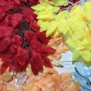 Cành xi giả trang trí nhiều màu trang trí decore  combo 10 cành