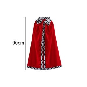 King Cape Cosplay Jubah Pangeran Anak Kostum King Kostum Jubah King Untuk Halloween Cosplay