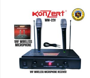 Konzert WM-22V Wireless Microphone - VHF - 2 Mic